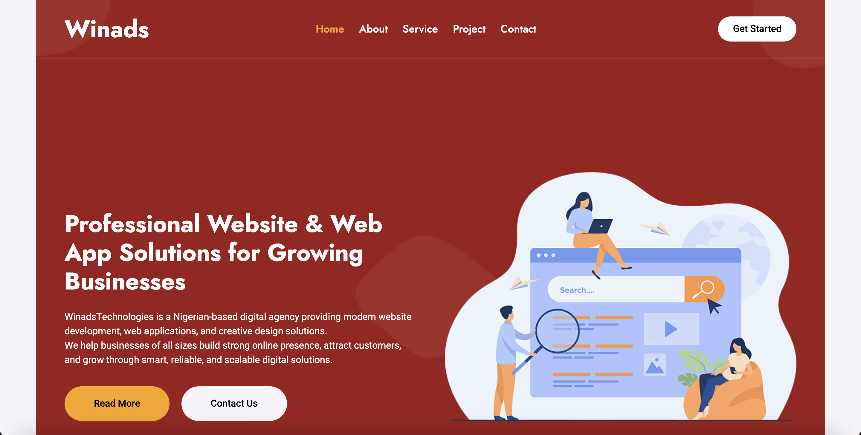 WinAds Dashboard